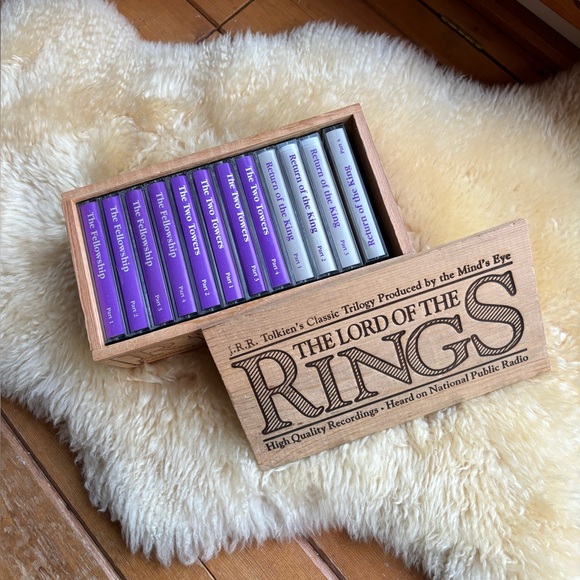 Vintage Lord of the Rings Cassette Tape Set - Picture 2 of 4